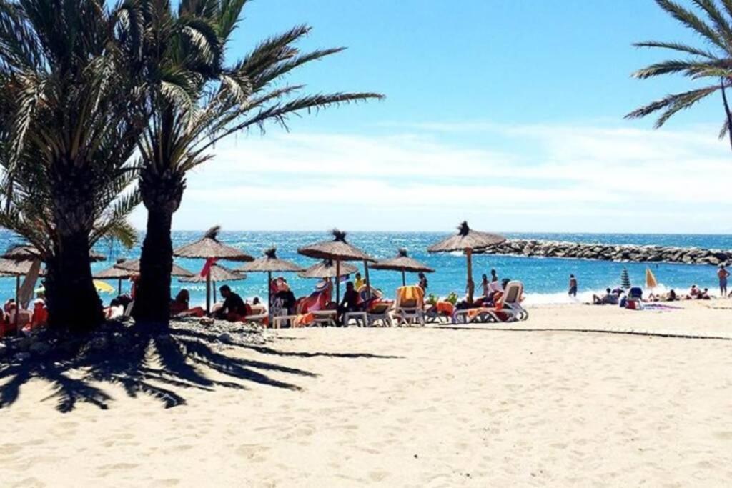 Puerto Banus Beach/Alcazaba ماربيا المظهر الخارجي الصورة